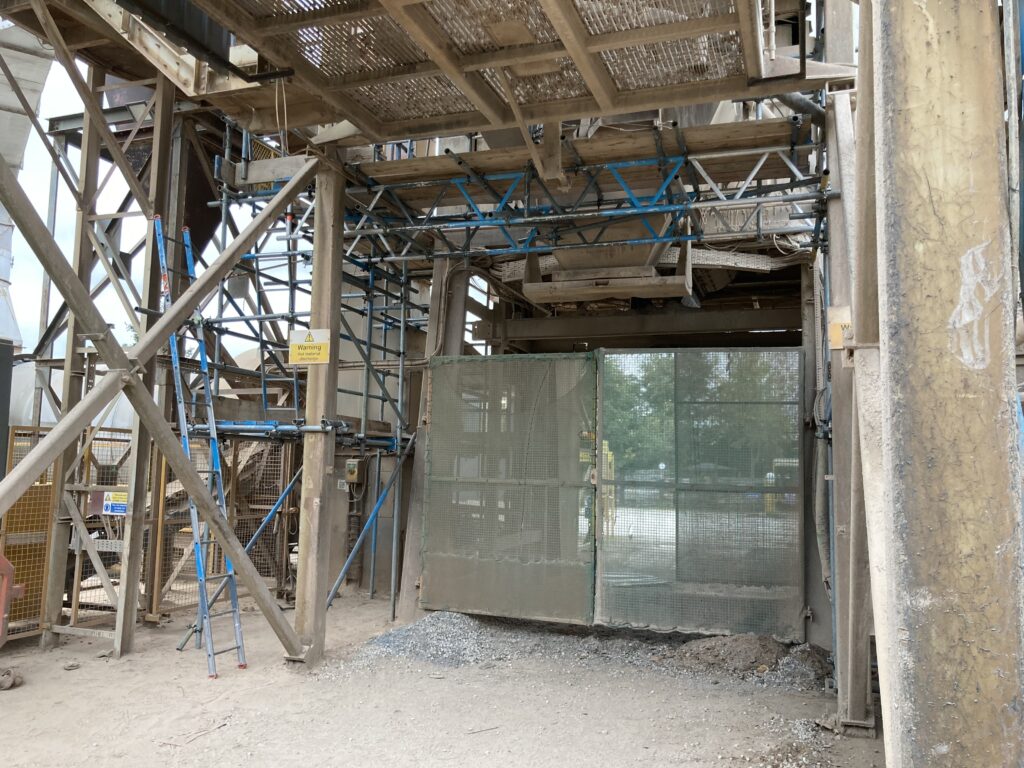 scaffolding at Lincoln Asphalt Plant - image 2