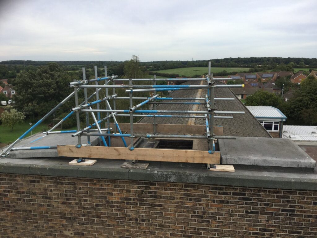 scaffolding for Charles Read Academy - image 4