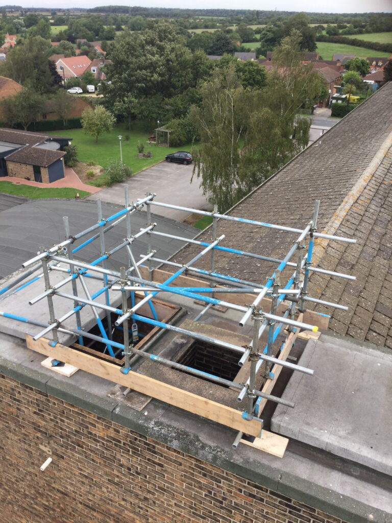 scaffolding for Charles Read Academy - image 3