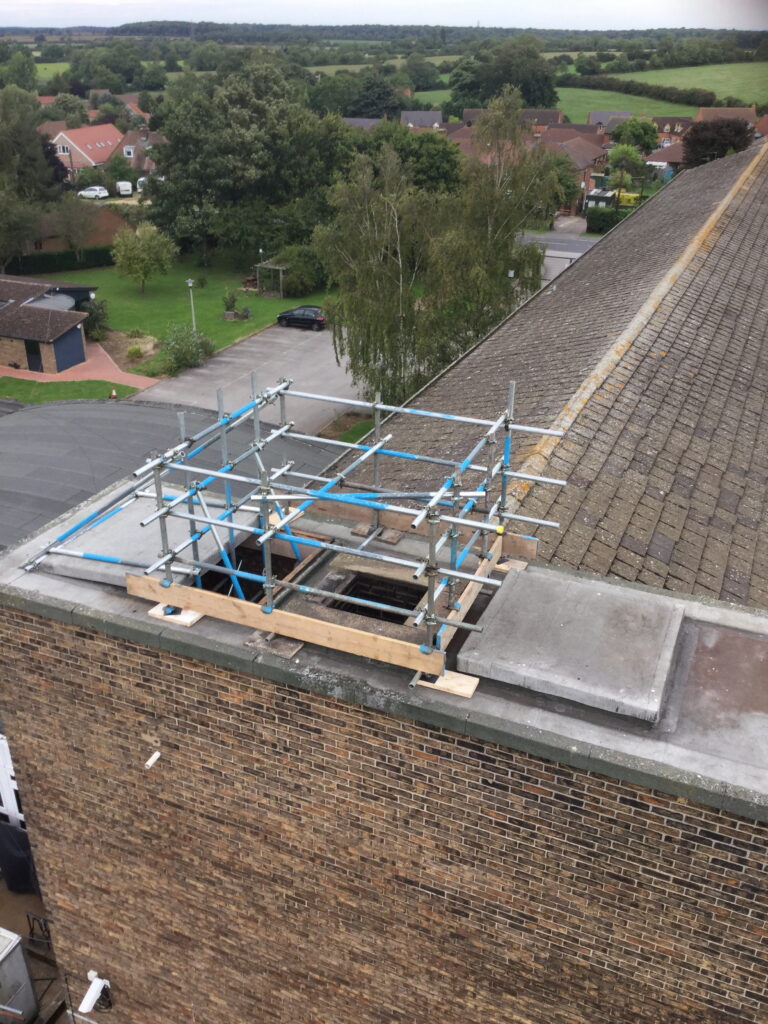 scaffolding for Charles Read Academy - image 2