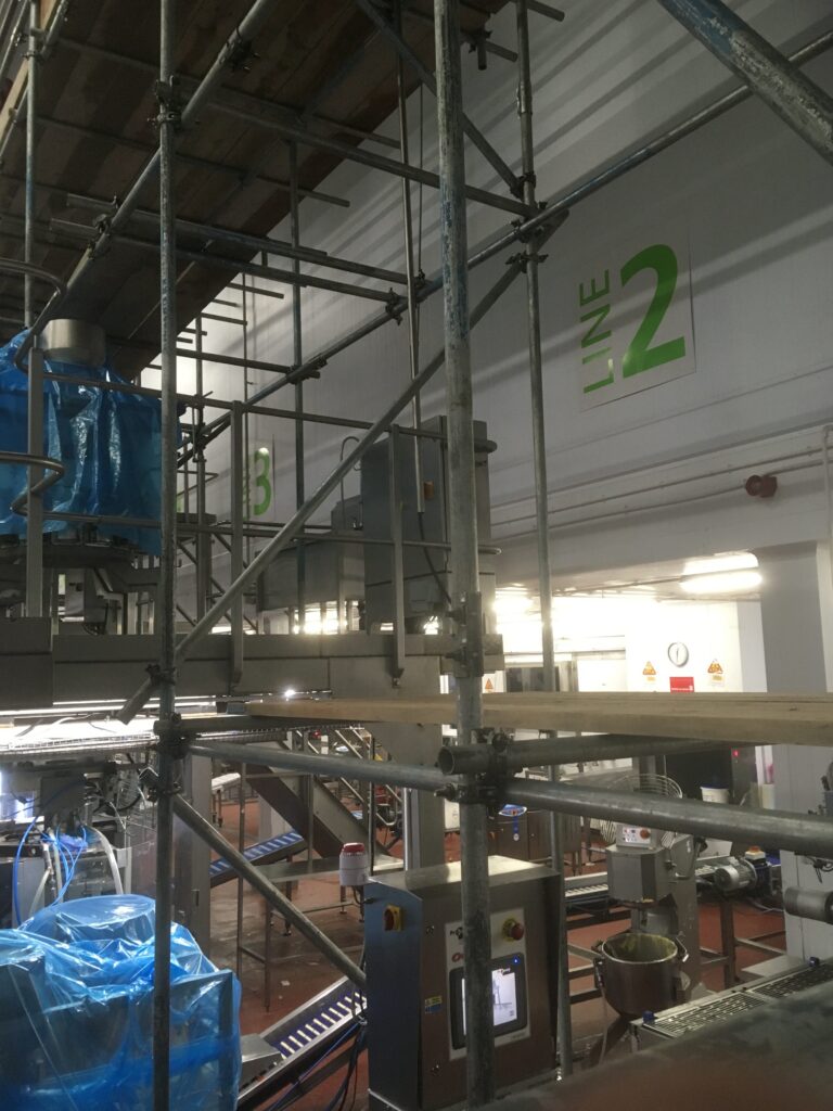 Access scaffolding for mini shutdown at Branston Ltd - image 2