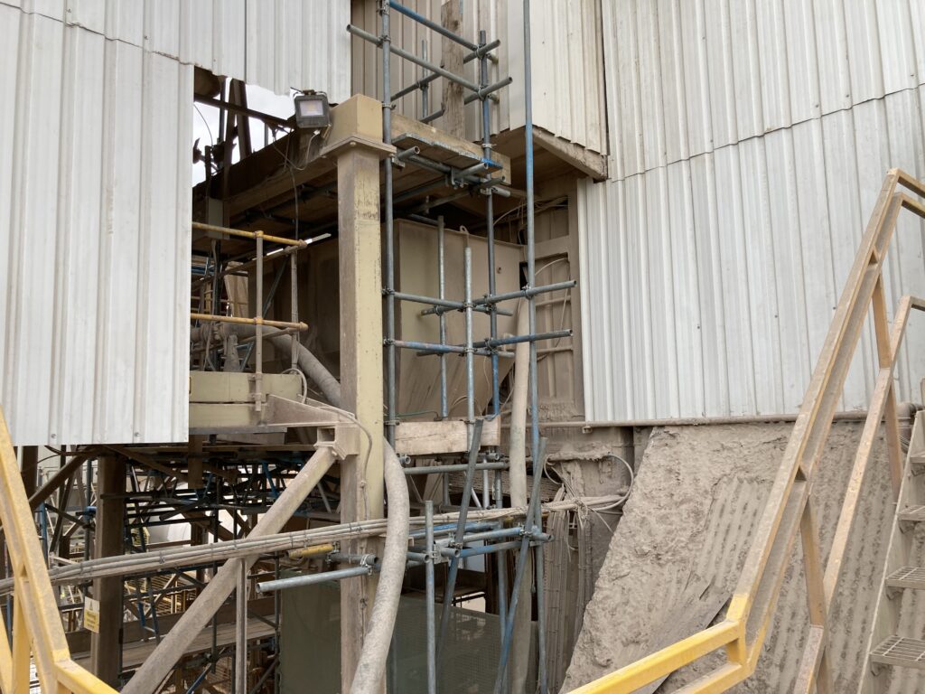 scaffolding at Lincoln Asphalt Plant - image 3