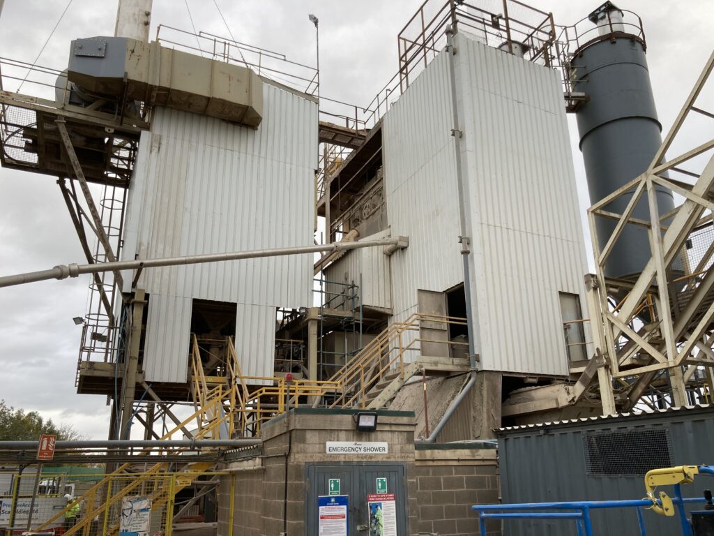 scaffolding at Lincoln Asphalt Plant - image 4