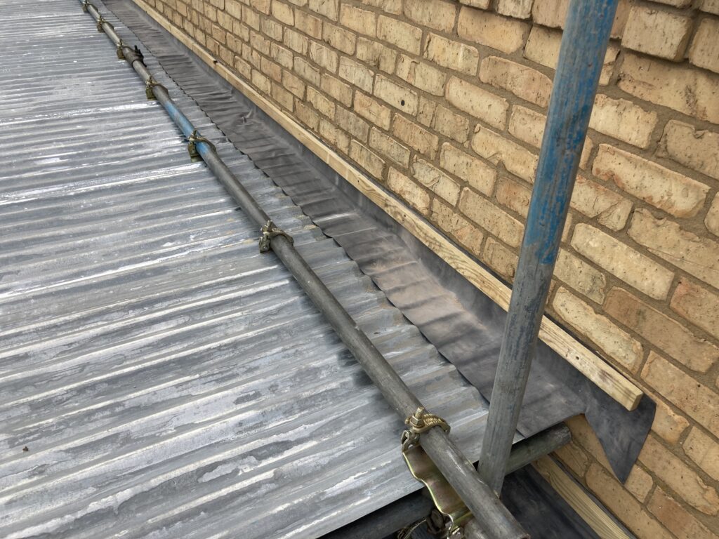 temporary roof at st marks station in Lincoln